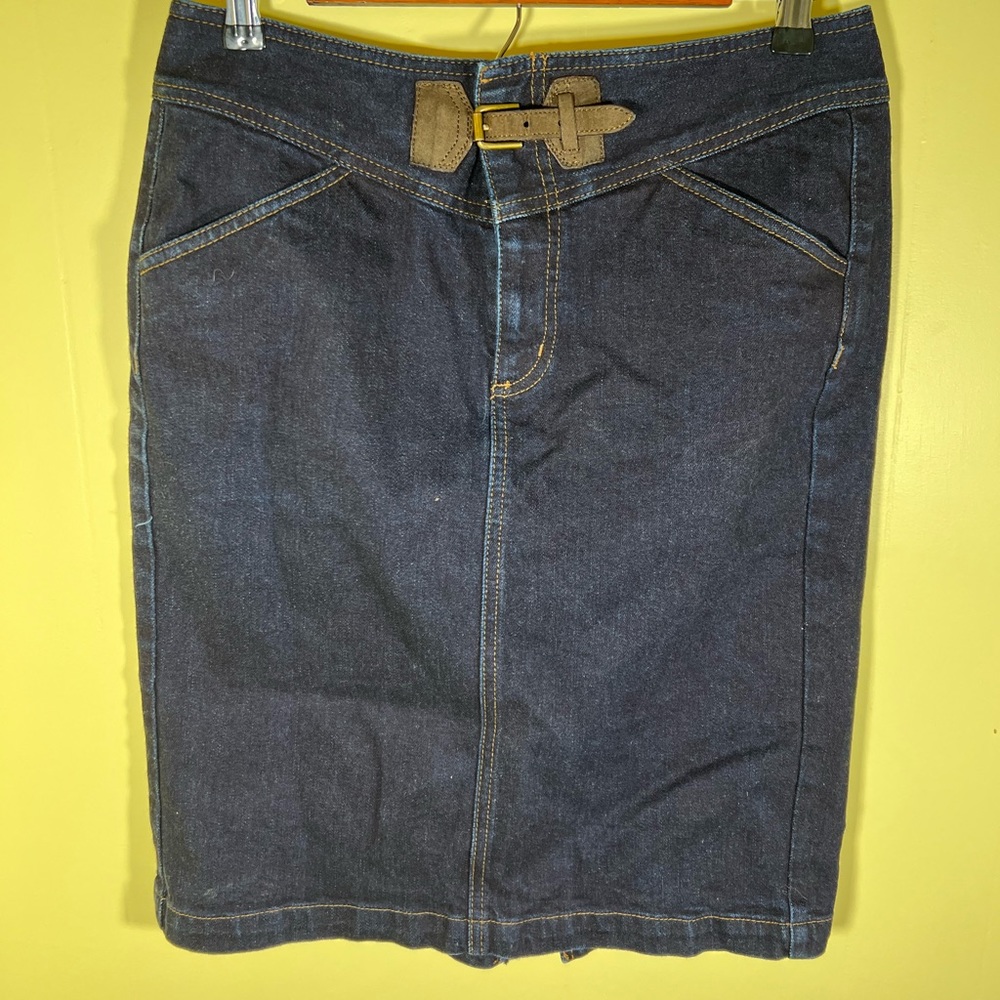 Lauren Jean Co Premium Pencil Denim Skirt size 6